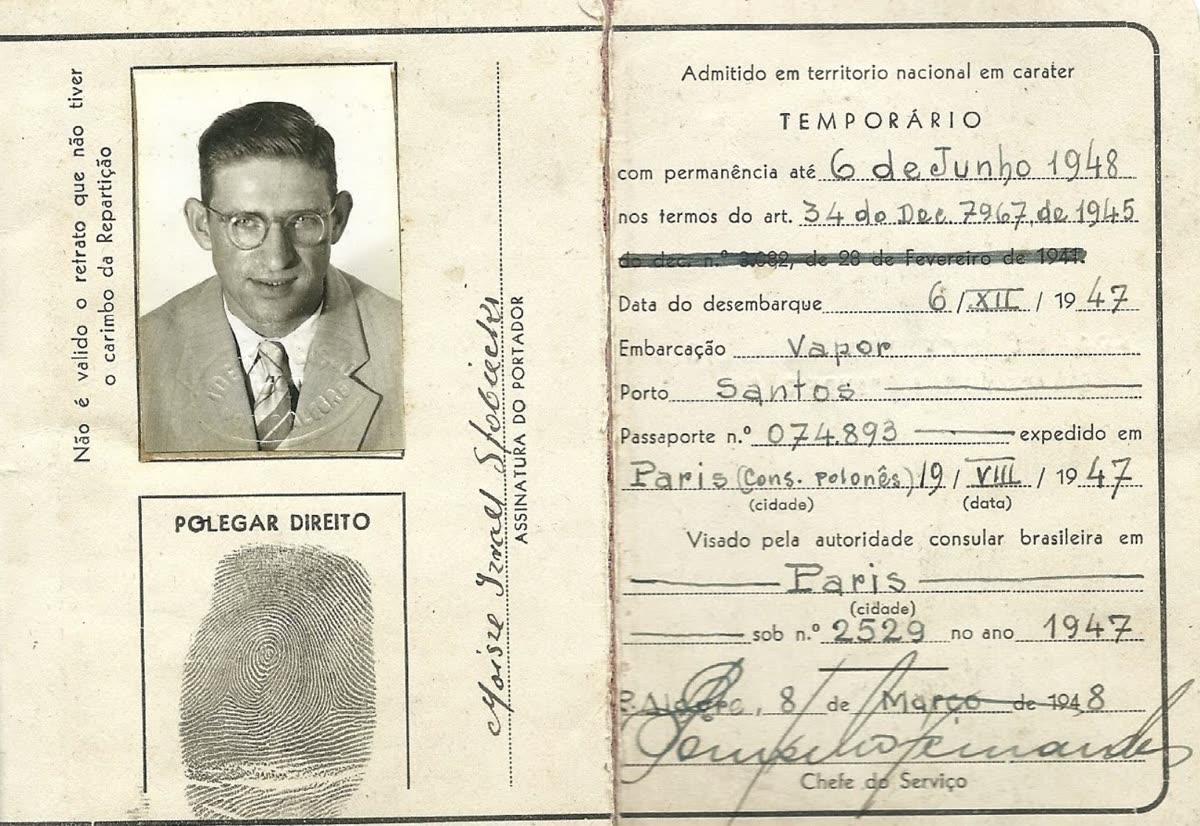 A carteira de admissão no Brasil (temporário, art. 34 do Decreto-Lei 7.967)